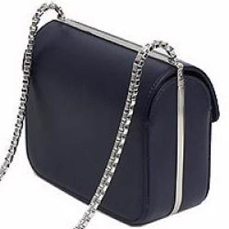 

Balenciaga Navy Blue Calfskin Leather Neo Classic Mini Chain Bag