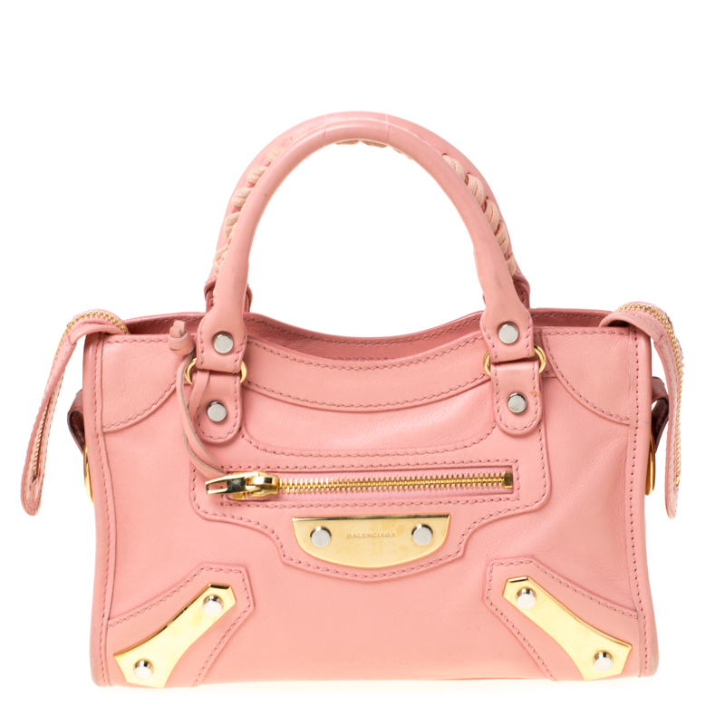 mini balenciaga bag pink