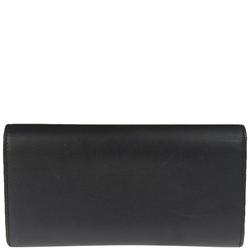 

Balenciaga Black Leather Long Wallet