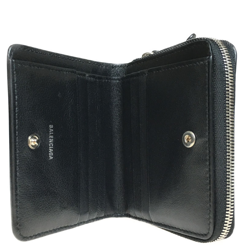 

Balenciaga Black Leather Wallet