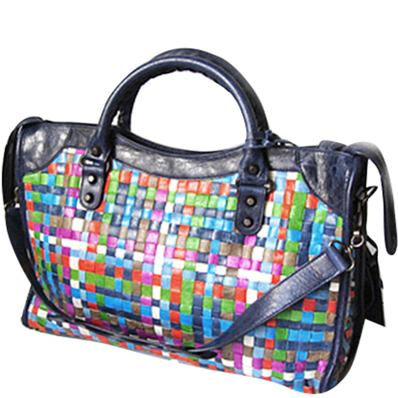 

Balenciaga Multicolor Leather City Bag