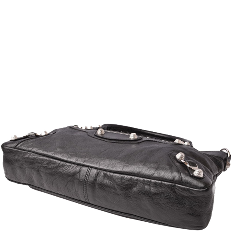 

Balenciaga Black Leather City Shoulder Bag