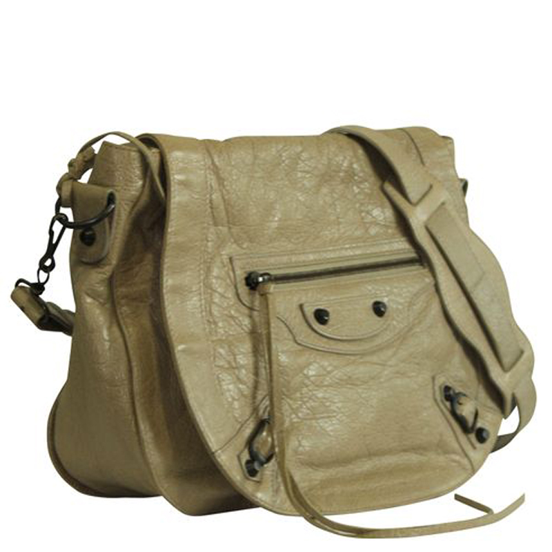 

Balenciaga Brown Leather Shoulder Bag