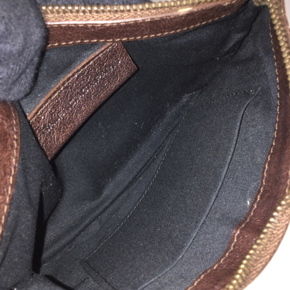 

Balenciaga Brown Leather Coin Pouch