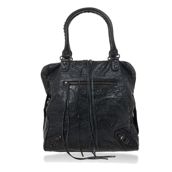 مملوكة مسبقًا Balenciaga Black Medium Classic Satchel