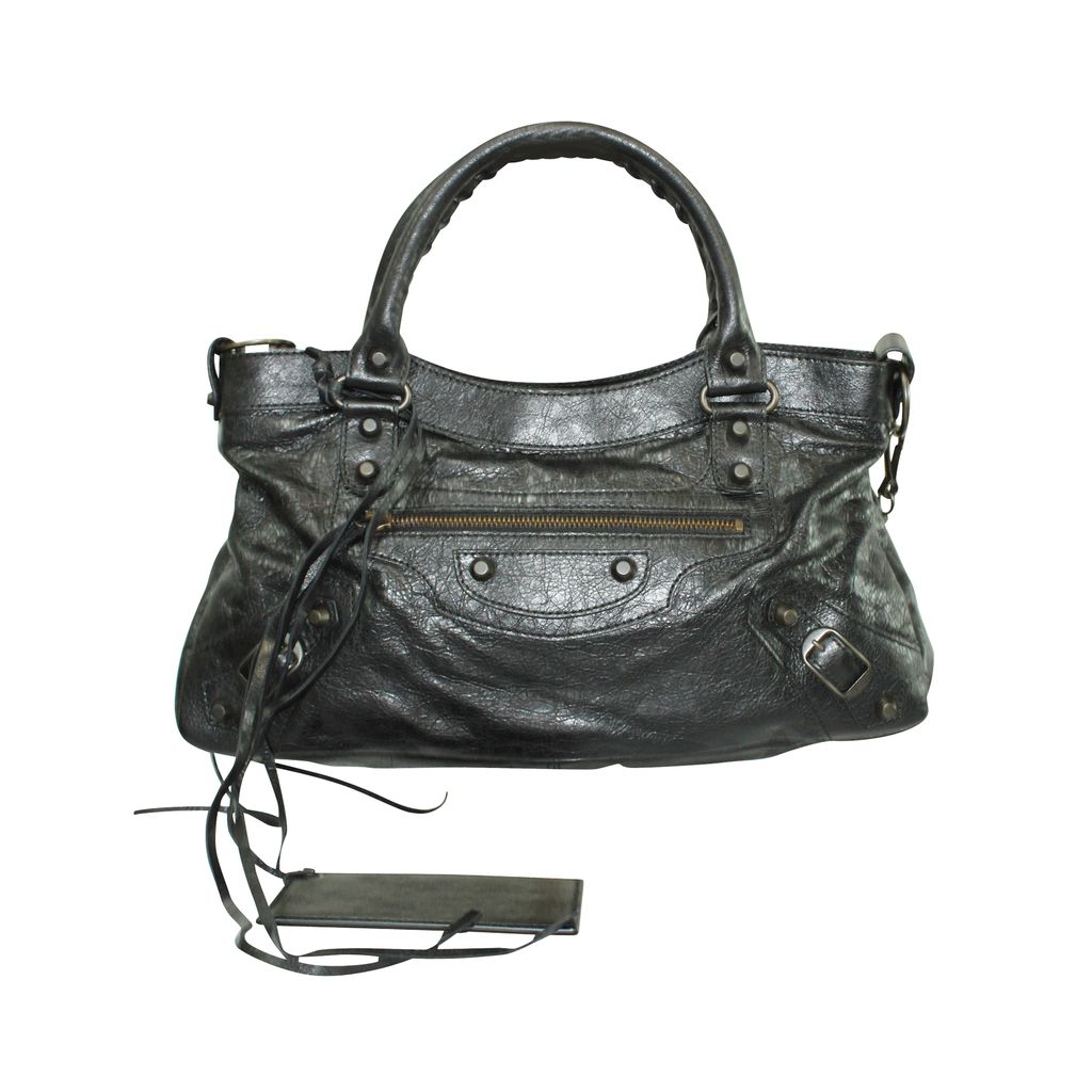 balenciaga classic first handbag black