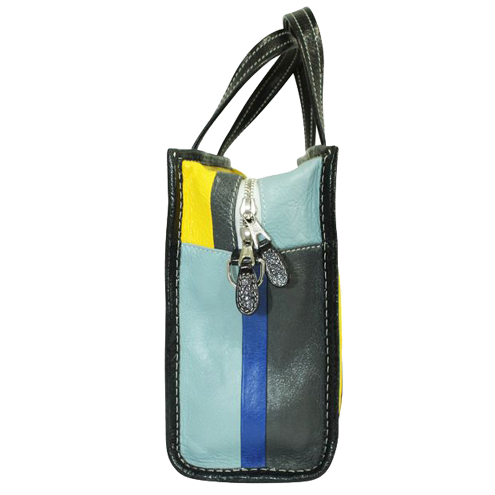 

Balenciaga Multicolor Leather Bazaar Shopper  Bag