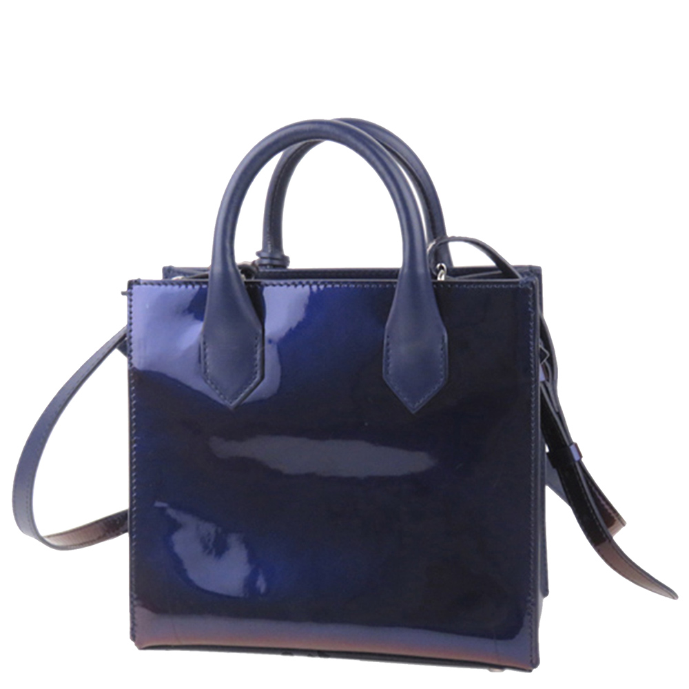 

Balenciaga Purple Leather Mini Padlock All Afternoon Bag