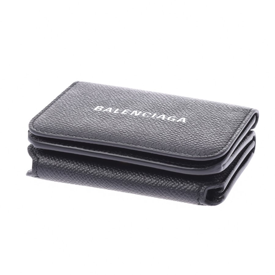 

Balenciaga Black Leather Everyday Mini Wallet