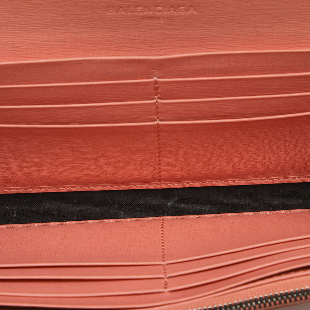 

Balenciaga Pink Leather Essential Money Wallet