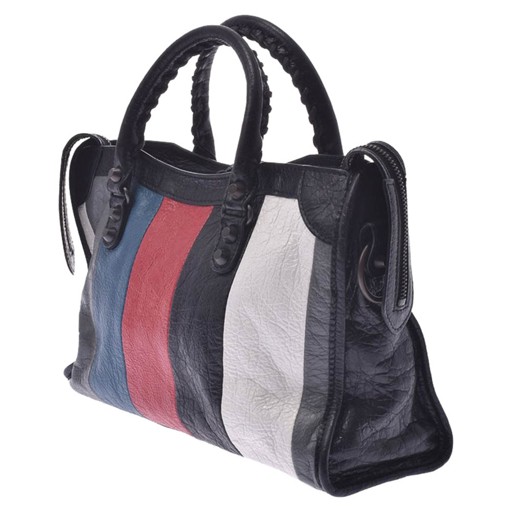 

Balenciaga Multicolor Motocross Classic City Tote Bag