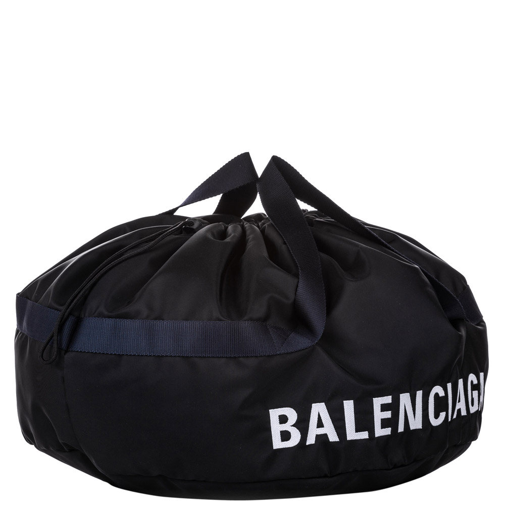 

Balenciaga Navy Nylon Wheel Everyday Bag, Navy blue