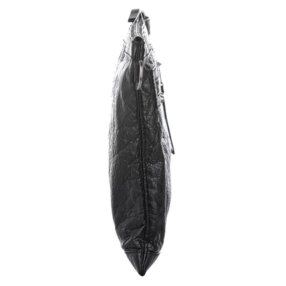 

Balenciaga Black Leather Classic Clip  Clutch
