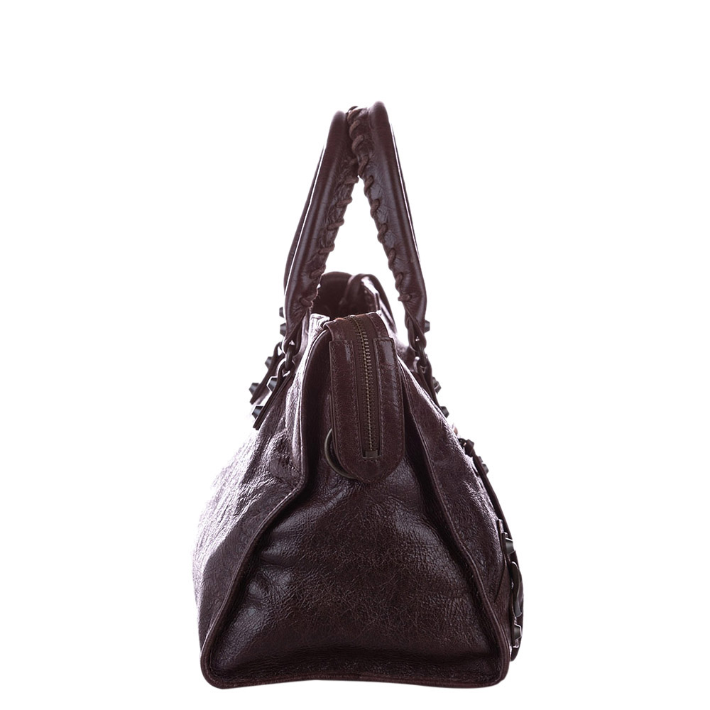 

Balenciaga Brown Leather Classic City Bag