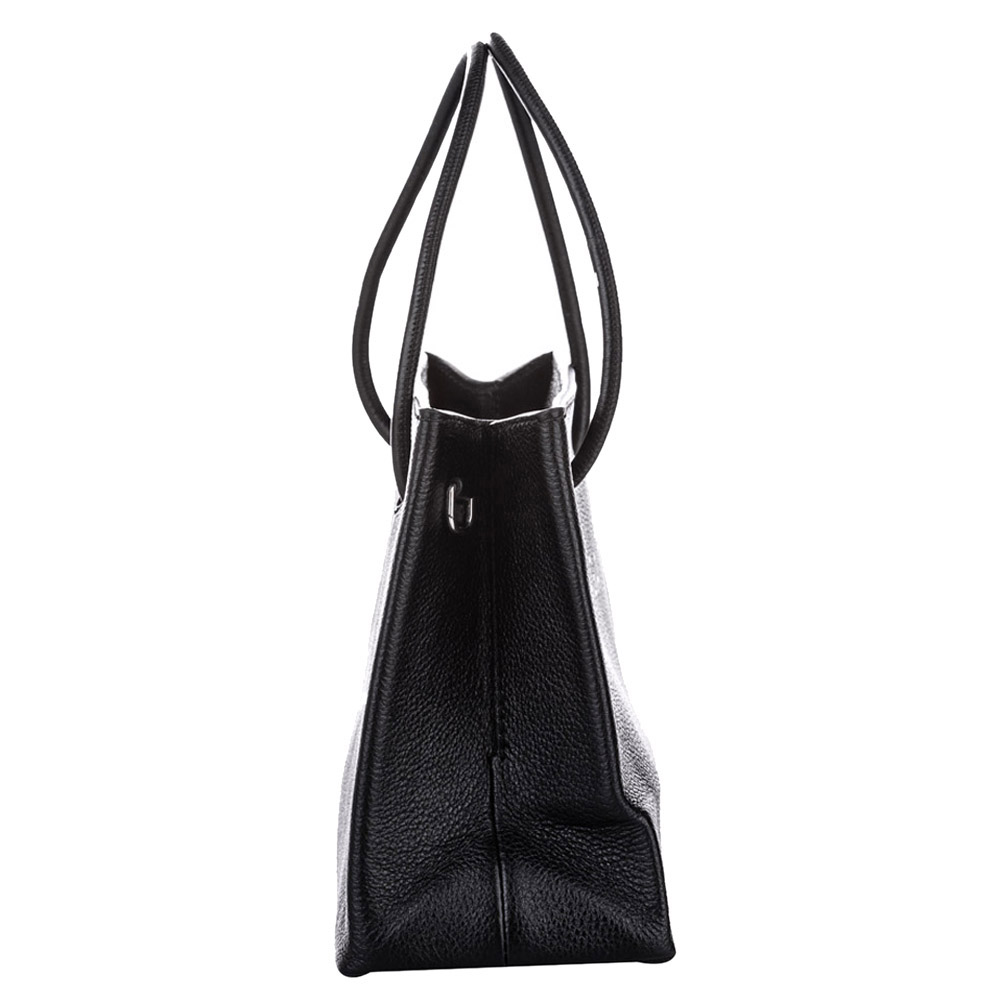 

Balenciaga Black Leather Shopping  Satchel Bag