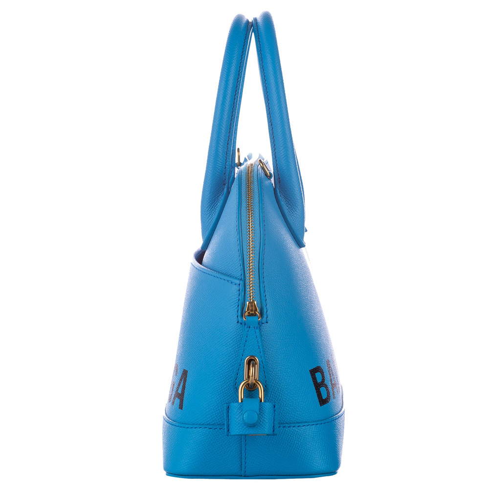 

Balenciaga Blue Leather Ville AJ Satchel Bag