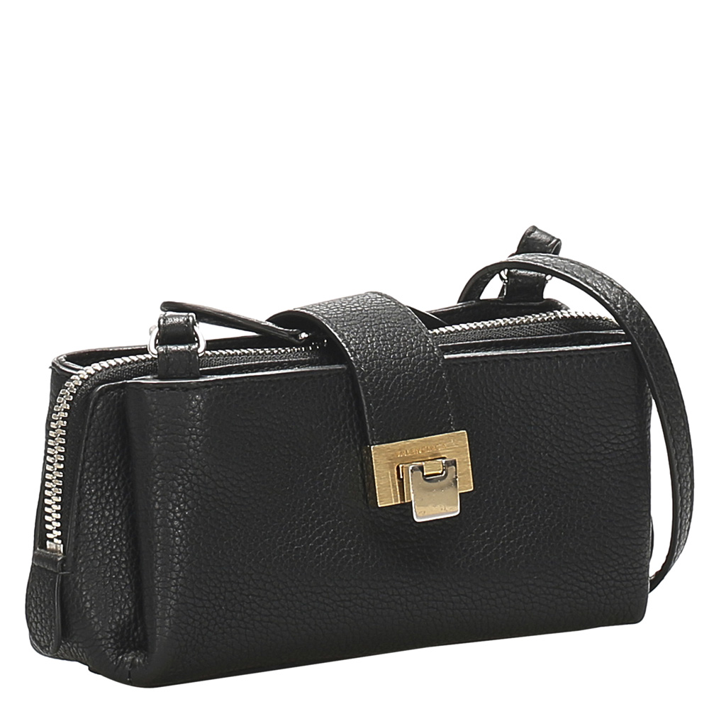 

Balenciaga Black Leather Crossbody Bag