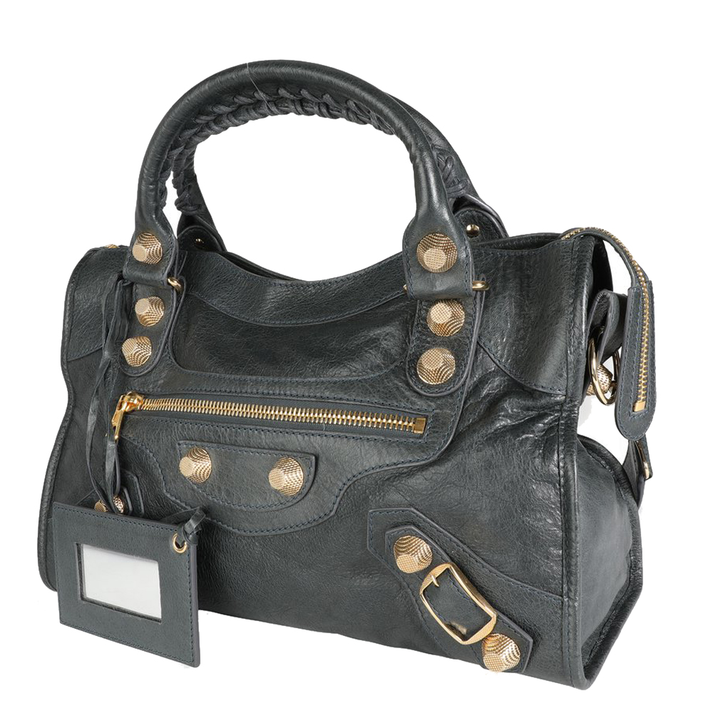 

Balenciaga Black Lamsbkin Leather Giant 21 City Bag