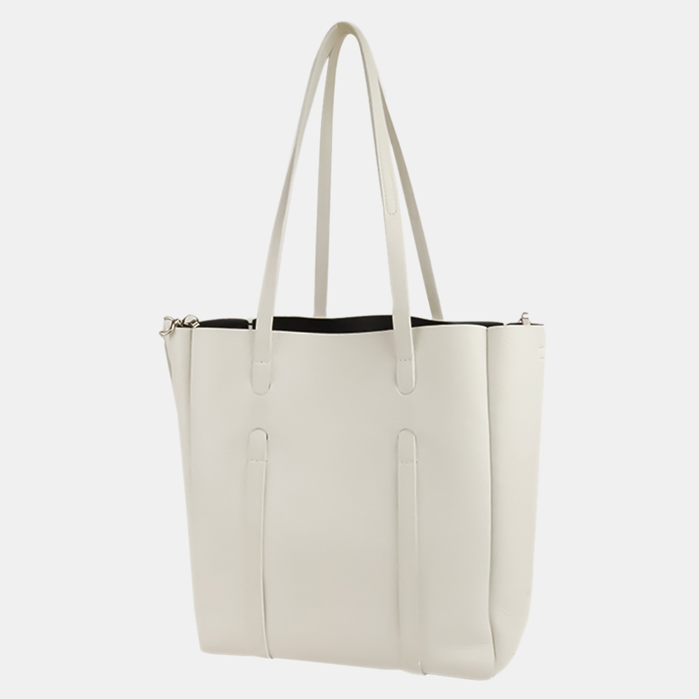 

Balenciaga White  Everyday Tote Leather Satchel