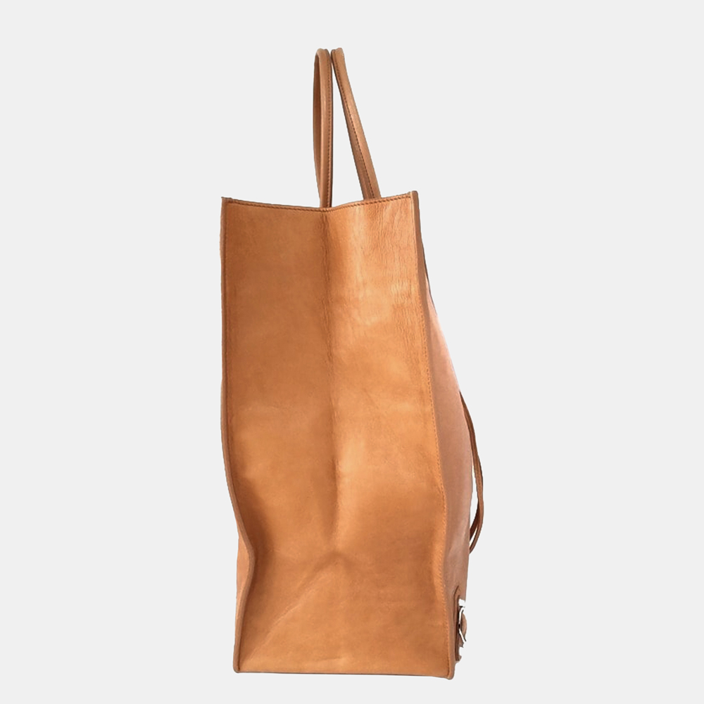 

Balenciaga Brown Papier A4 Leather Tote Bag