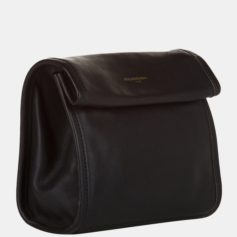 

Balenciaga Black Leather Crossbody Bag