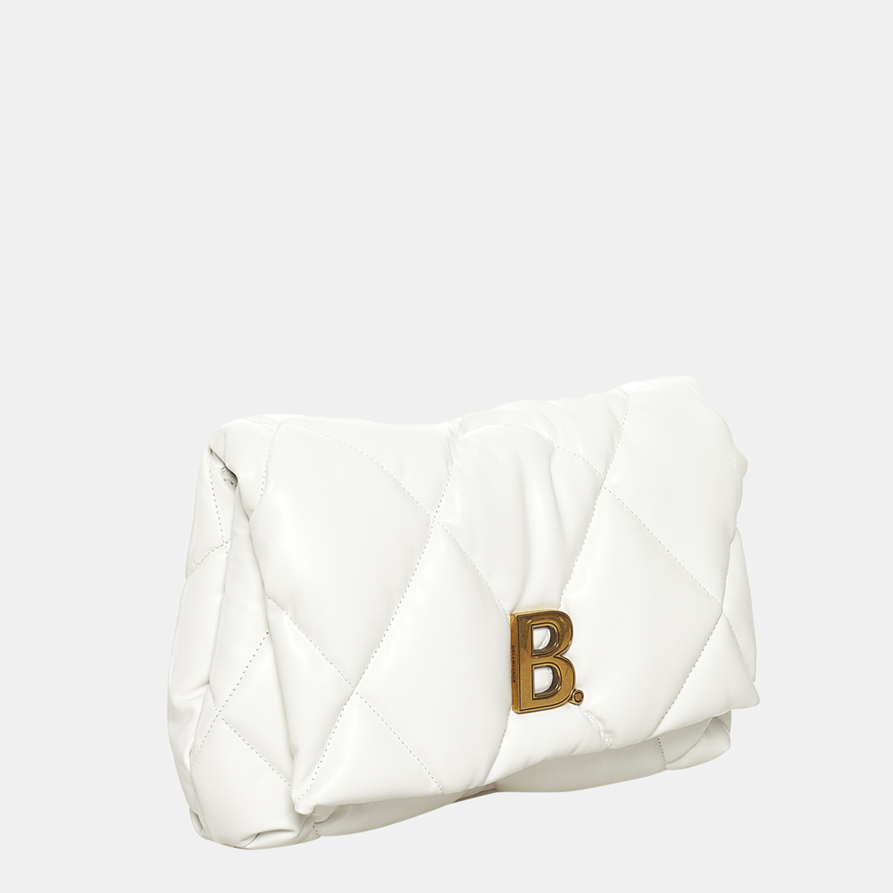 

Balenciaga White Touch Puffy Clutch Bag