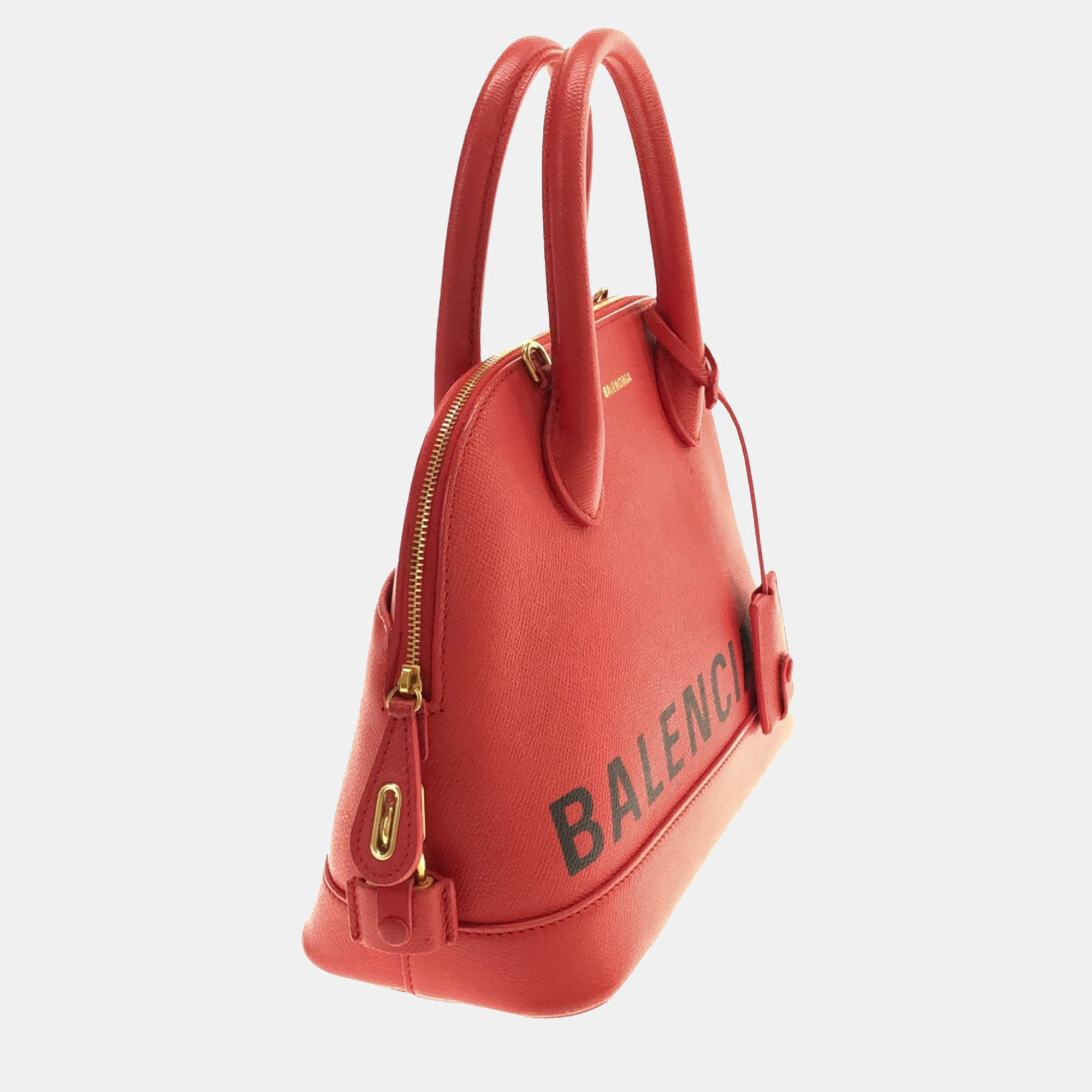 

Balenciaga Red Ville  Satchel
