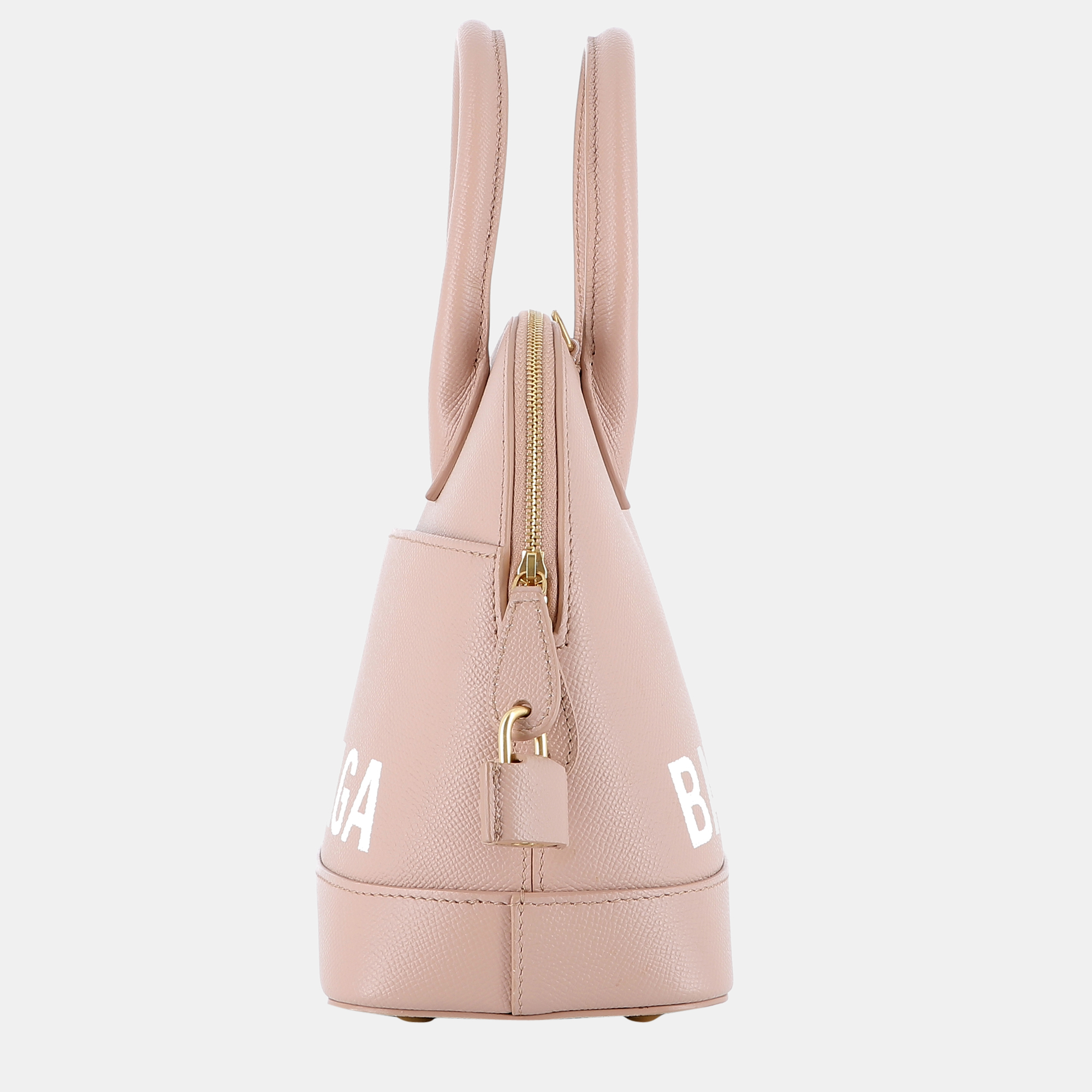 

Balenciaga Pink Leather Small Ville Satchel