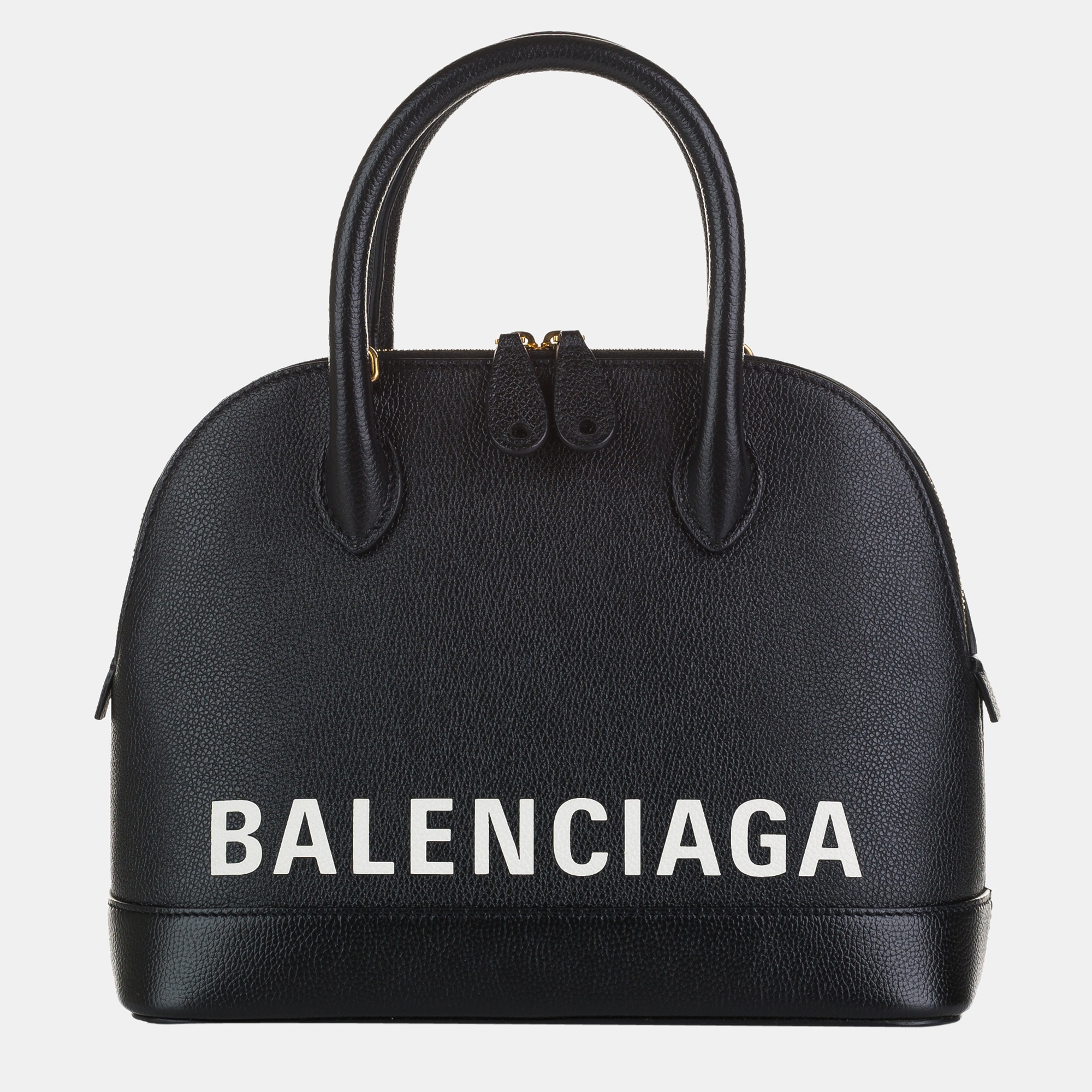 مملوكة مسبقًا Balenciaga Black Ville S Top Handle Satchel