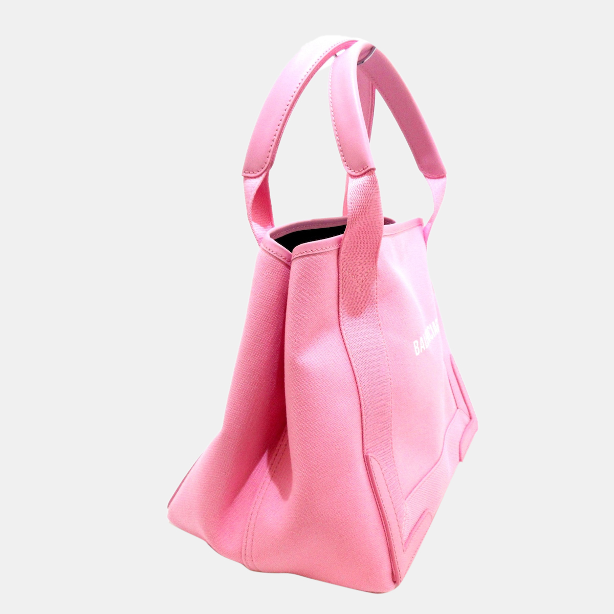 

Balenciaga Pink Leather Cabas tote Bag