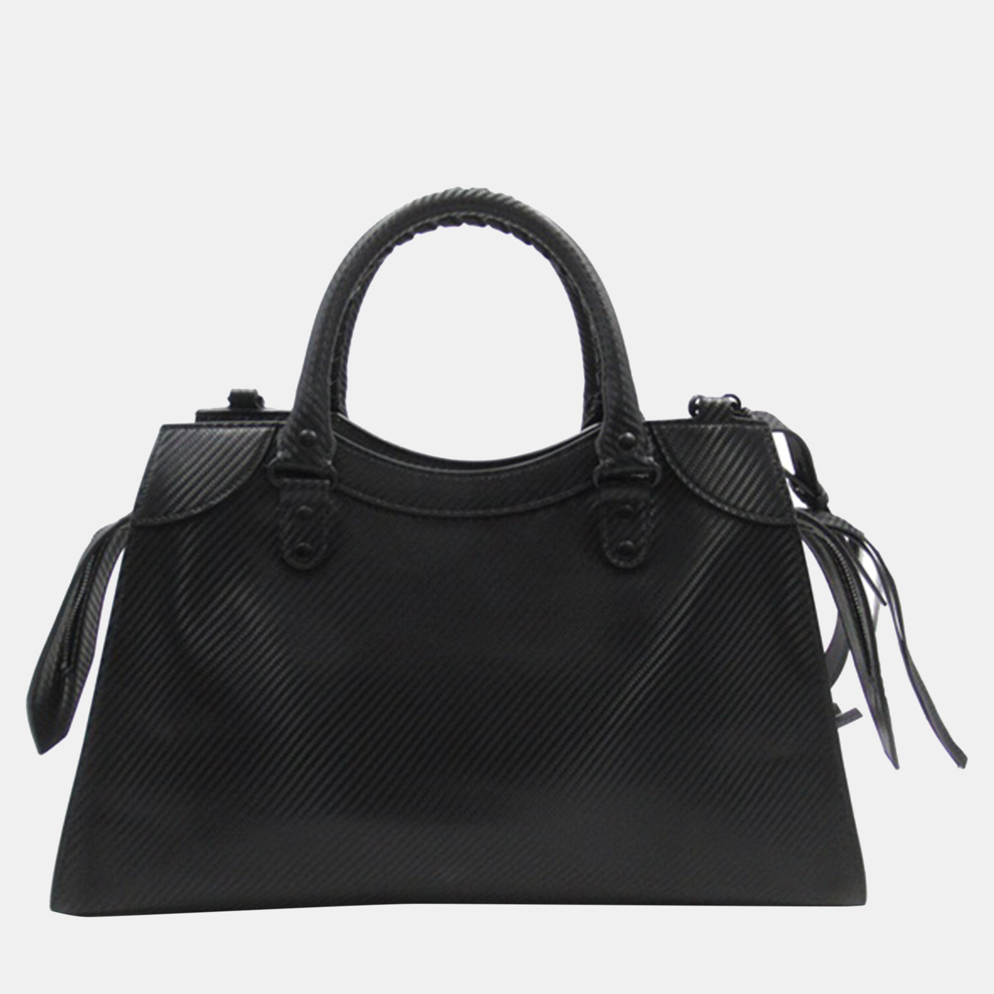 

Balenciaga Black Leather Neo Classic City Medium Bag