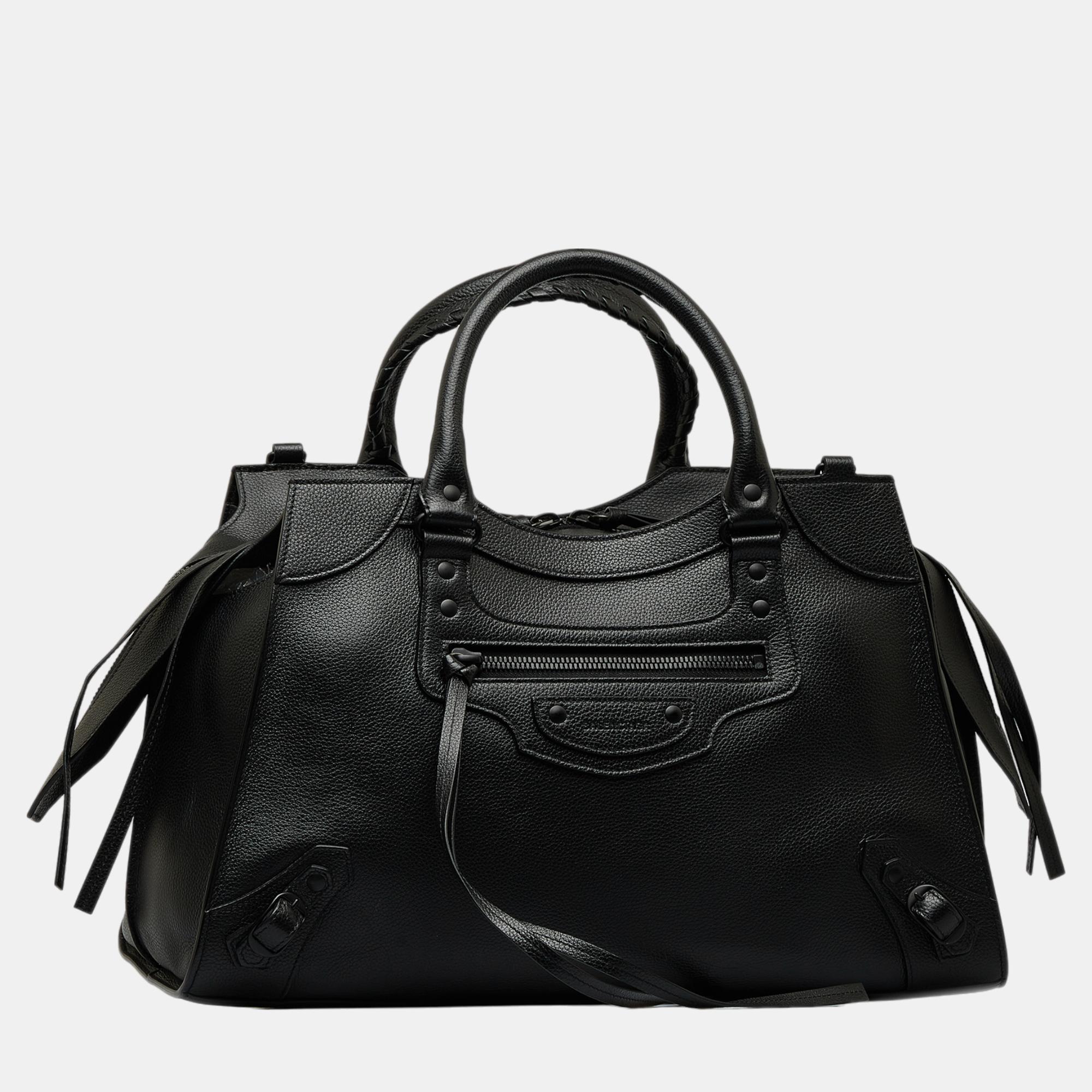

Balenciaga Black Neo Classic City