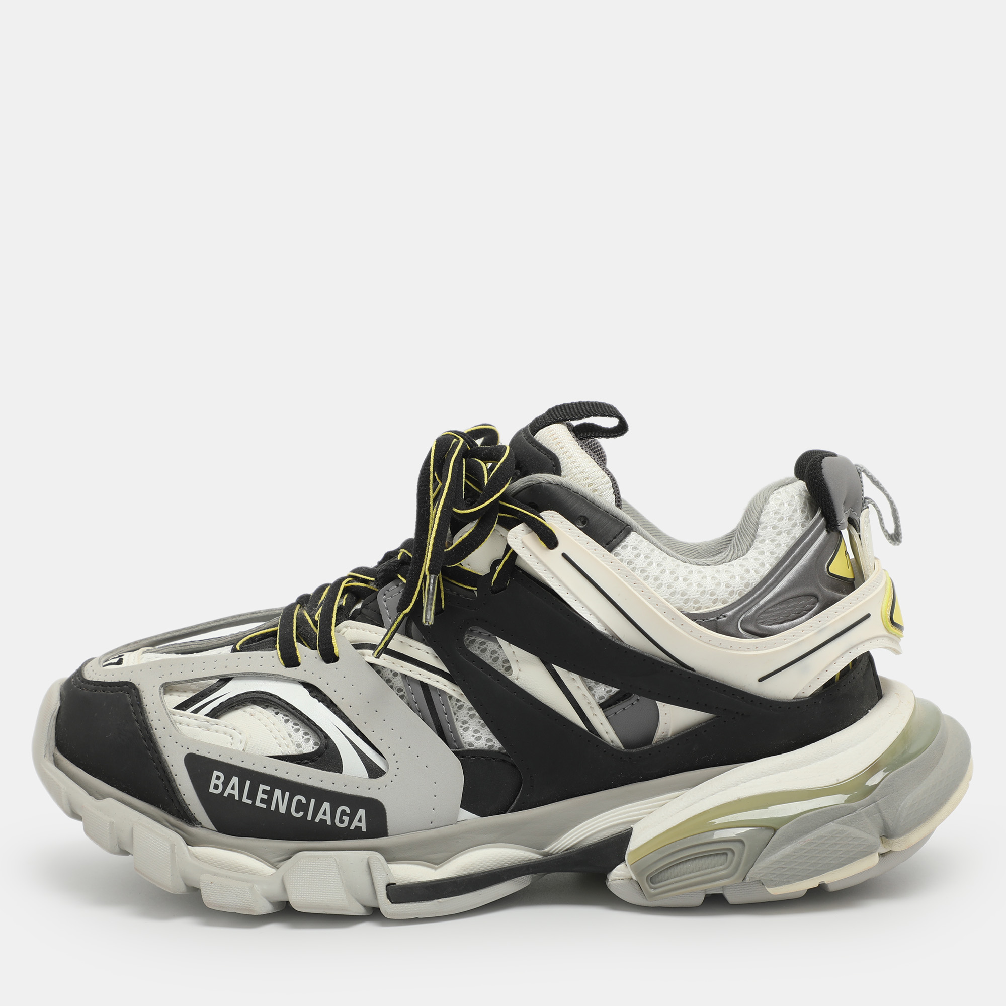 

Balenciaga Track Size  Black/White Mesh and Synthetic Leather Low Top Sneakers