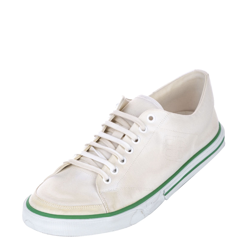 Pre-owned Balenciaga White Match Low Top Sneakers Eu 41