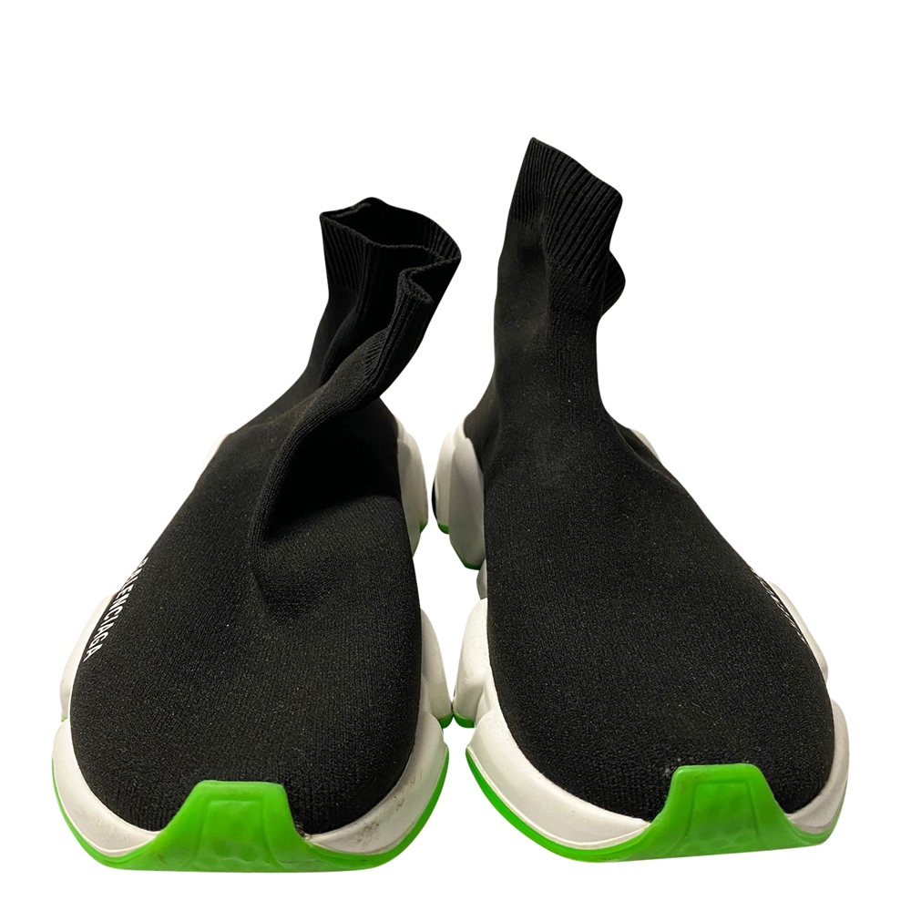 

Balenciaga Black Knit Sock Speed Sneaker Size US 7 EU