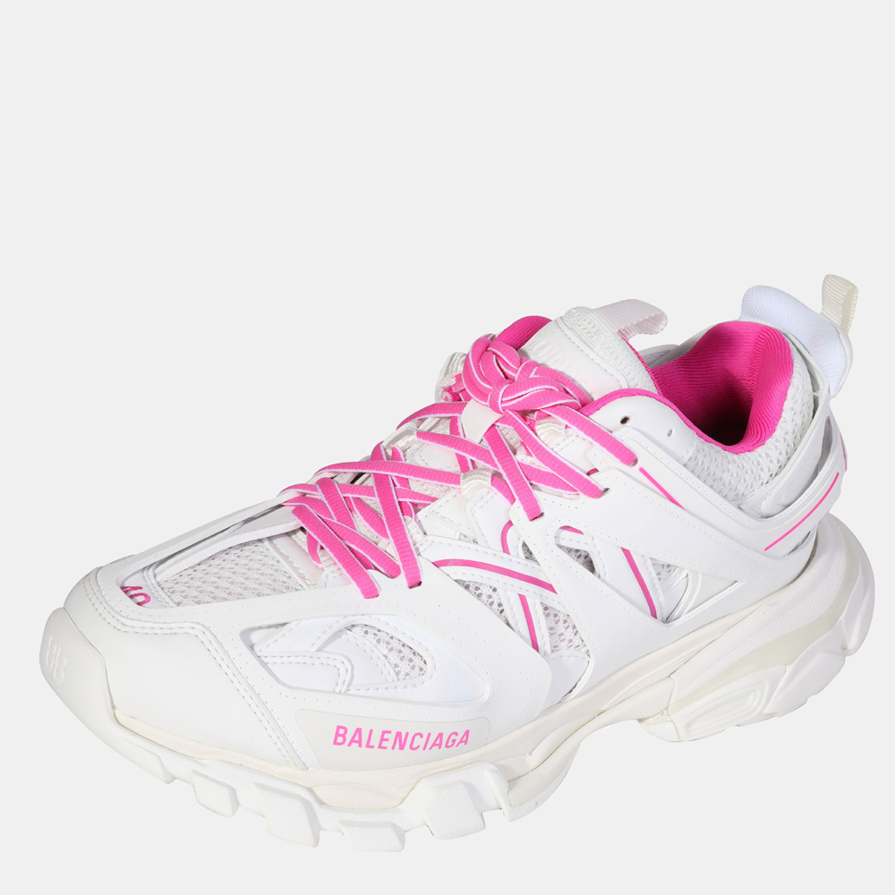 

Balenciaga White/Pink Track Sneaker EU