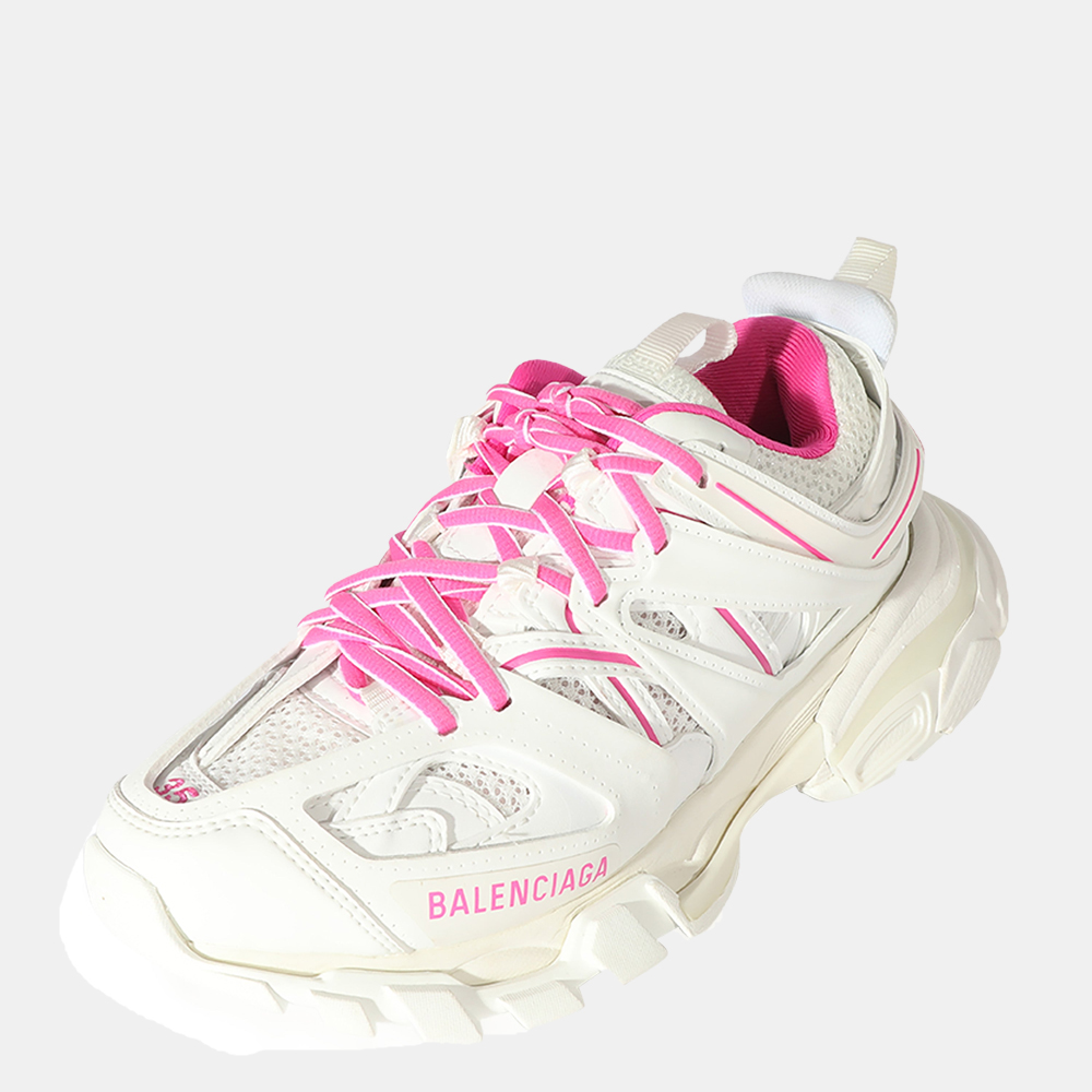 

Balenciaga Wmns White Fluo Pink Track Sneaker EU