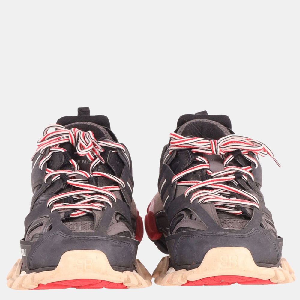 

Balenciaga Black/Red Track Sneakers Size EU