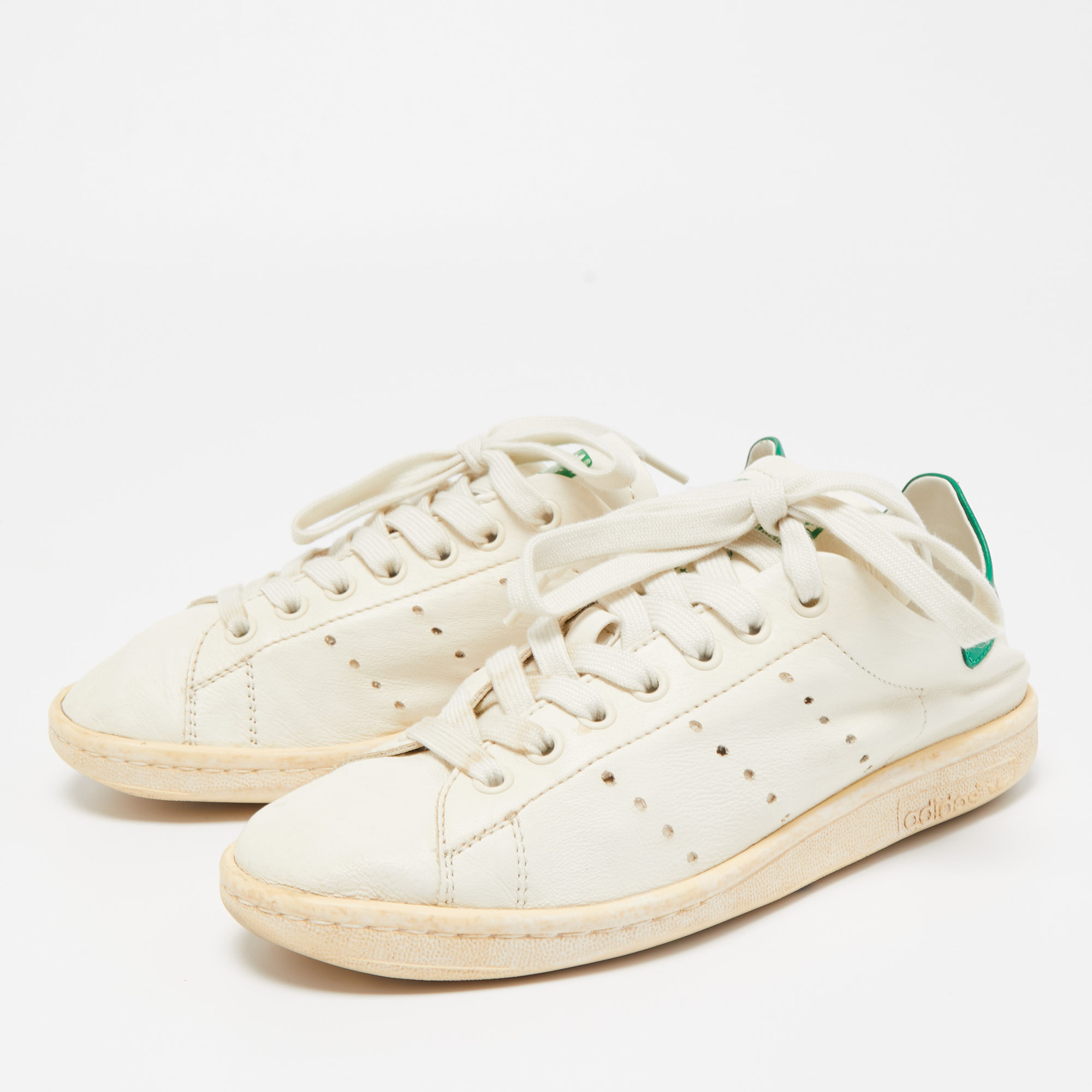 

Balenciaga White Leather Low Top Sneakers Size