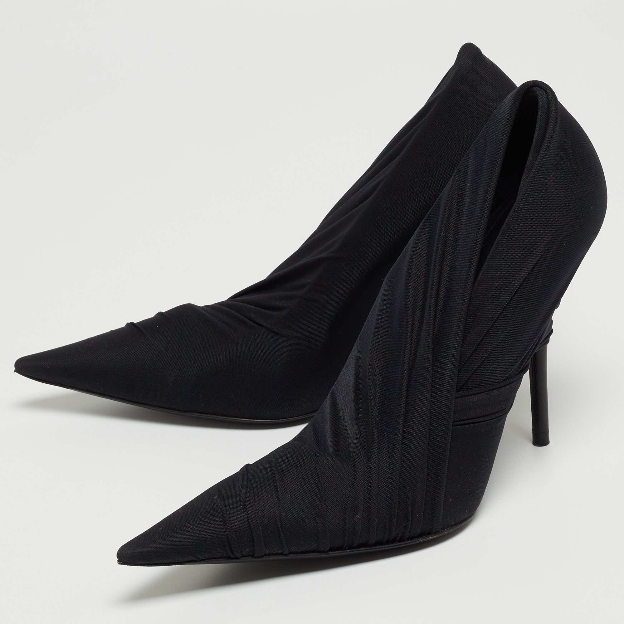 

Balenciaga Black Lace Knife Pumps Size