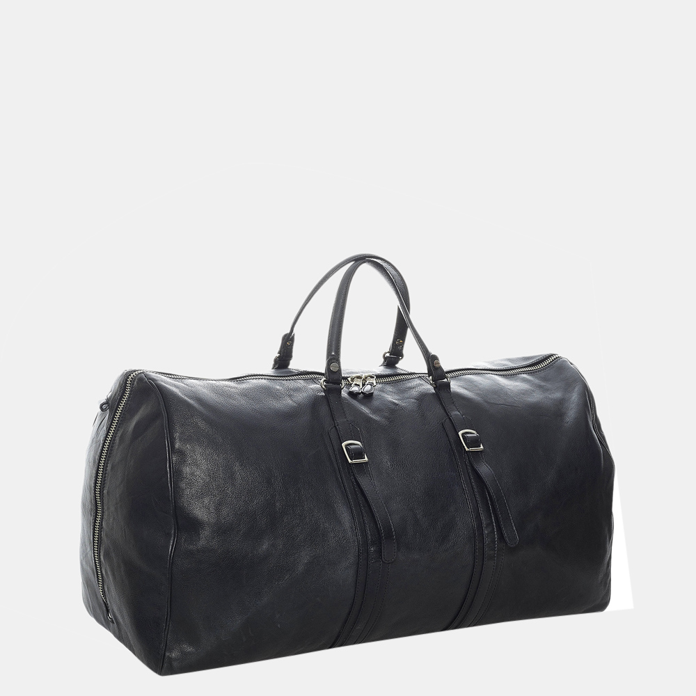 

Balenciaga Black Leather Travel Bag