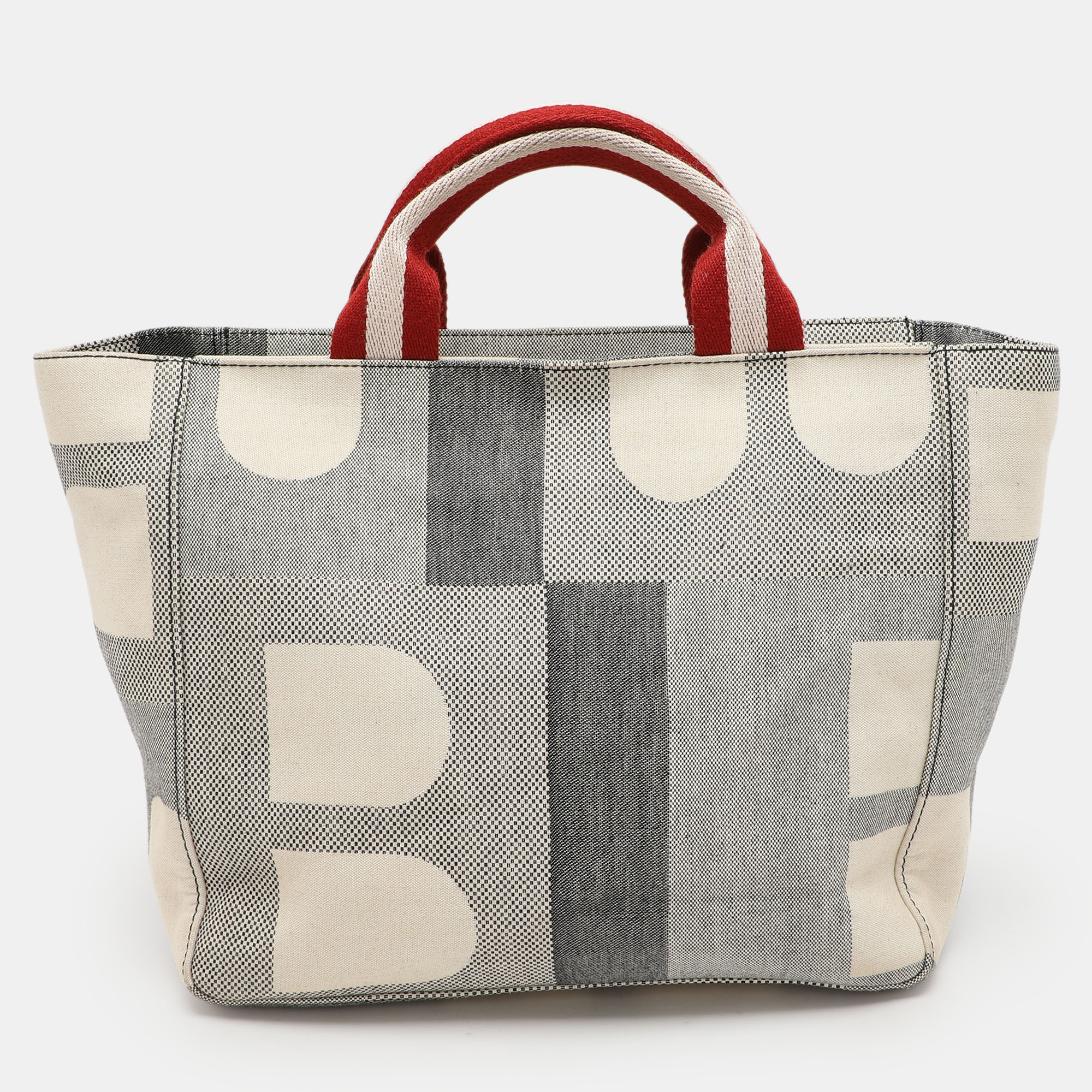 

Bally Grey Canvas Tote