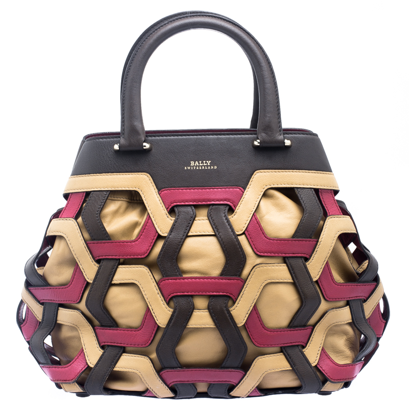 Bally Multicolor Leather Pixie Tote