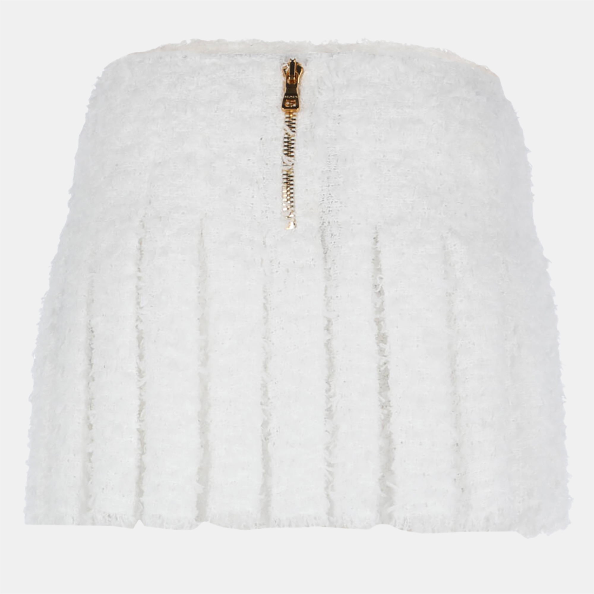 

Balmain Women' Synthetic Fibers Mini Skirt - White