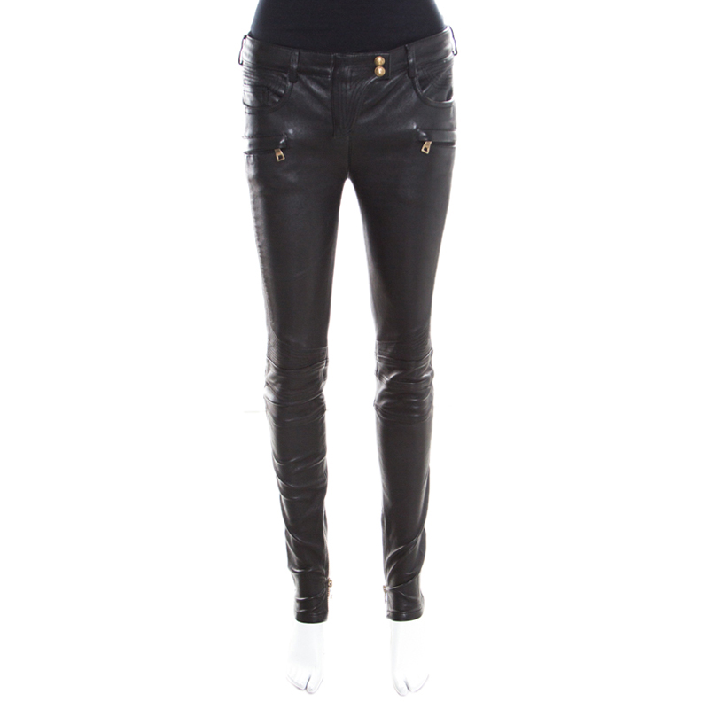 skinny leather jeans