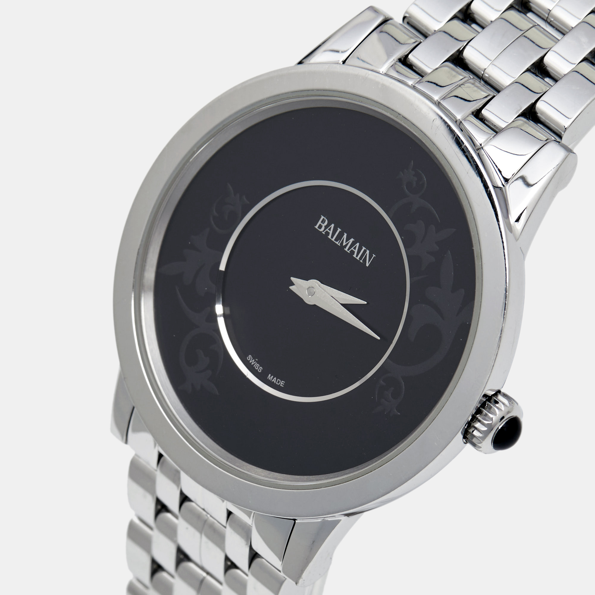 

Balmain Black Stainless Steel Eria Bijou B1771.33.62 Women's Wristwatch, Silver