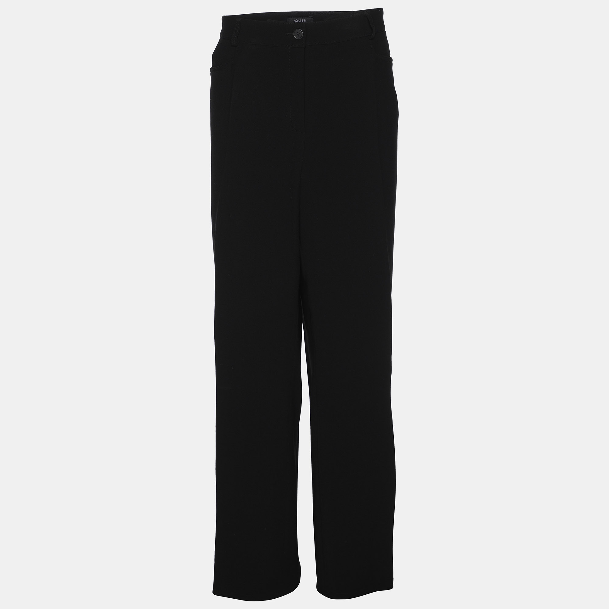 

Basler Black Crepe Bootcut Jenny Trousers XXL