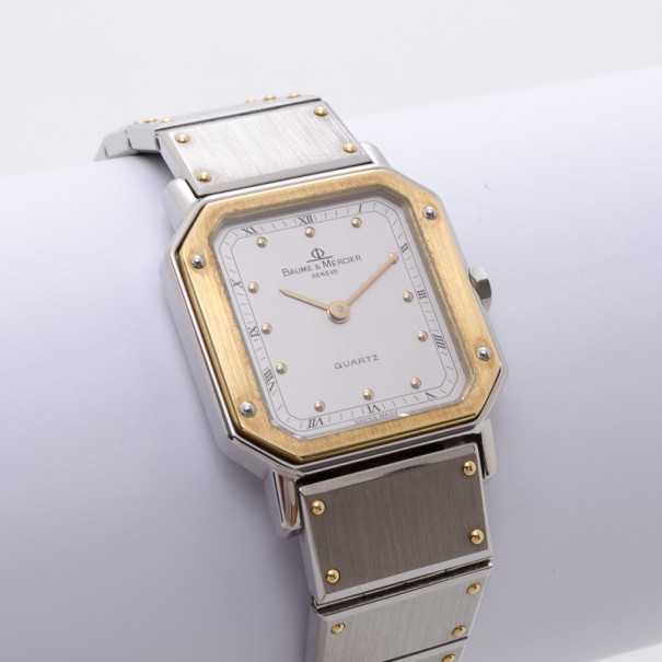 Pre Owned Baume & Mercier Geneve SS Silver Ladies Watch