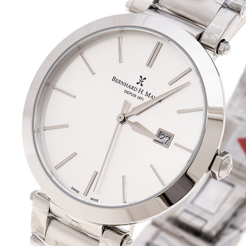 

Bernhard H. Mayer Silver Stainless Steel Aurora Women's Wristwatch