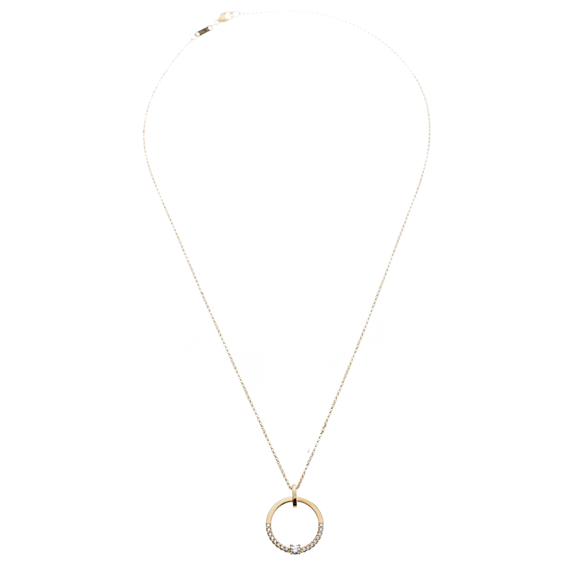 

Bernhard H. Mayer Glimmer Diamond 18k Yellow Gold Pendant Necklace
